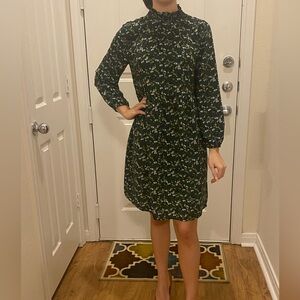 *BRAND NEW* Loft Long Sleeve Green Dress